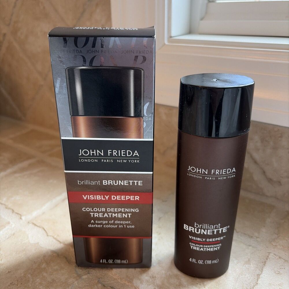 John Frieda  Brilliant Brunette Visibly Deeper Colour Deepening Treatment 4oz